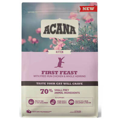 Acana Kitten First Feast Tavuklu Ve Ringa Balıklı Yavru Kedi Maması 1,8 Kg