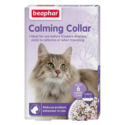 Beaphar Calming Bitkisel Sakinleştirici Kedi Tasması 35 cm