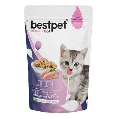 BestPet Kitten Jelly Pouch Yavru Kedi Maması 85 Gr