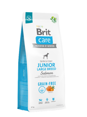 Brit Care Junior Skin & Coat Somonlu Tahılsız Büyük Irk Yavru Köpek Maması 12 Kg