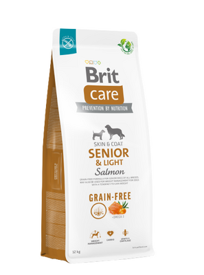 Brit Care Senior & Light Somonlu ve Patatesli Tahılsız Yaşlı Köpek Maması 12 Kg