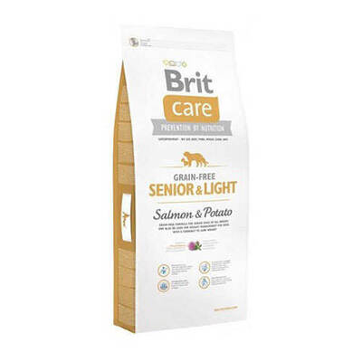 Brit Care Senior Light Tahılsız Somonlu Yaşlı Diyet Köpek Maması 3 Kg