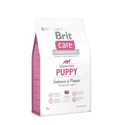 Brit Care Tüm Irklar için Somonlu ve Patatesli Tahılsız Yavru Köpek Maması 3 Kg