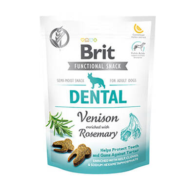 Brit Dental Biberiye Geyik Etli Köpek Diş Sağlığı Ödül 150 Gr