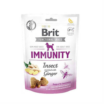 Brit İmmunity İnsect Larvalı Ve Zencefilli Köpek Ödül Maması 150 Gr