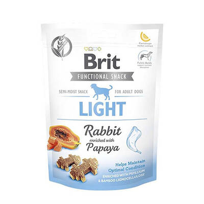 Brit Light Kilo Kontrolü Sağlayan Tavşanlı Köpek Ödül Maması 150 Gr