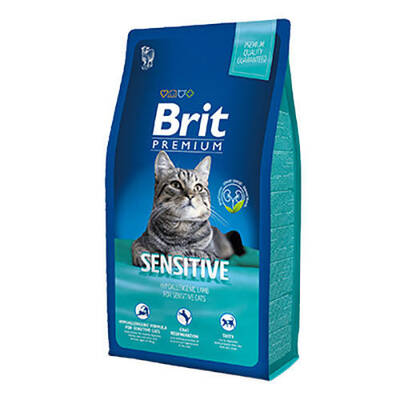 Brit Premium Sensitive Kuzu Etli Yetişkin Kedi Maması 8 Kg