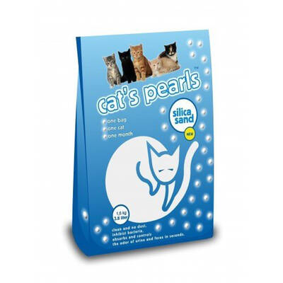 Cat's Pearls Hijyenik Silika Kedi Kumu 3 8 Lt (1 6 Kg)