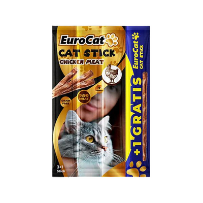 Eurocat Tavuk Etli Kedi Ödül Maması 4 Adet (4x5gr) 20 Gr