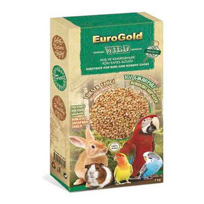 Eurogold Kuş Ve Kemirgen Kafes Altlığı 1000 Gr