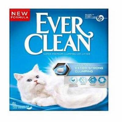 Ever Clean Ekstra Güçlü Kokusuz Topaklanan (Strong) Kedi Kumu 6 Lt