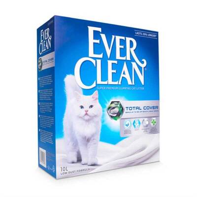 Ever Clean Total Cover Kokusuz Kedi Kumu 10 Lt