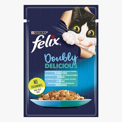 Felix Somonlu & Sardalyalı Yetişkin Kedi Konservesi 85 Gr