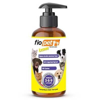 Fiopet Kedi Ve Köpek Lysine Balık Yağı 65 Ml