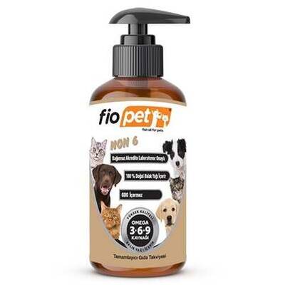 Fiopet Kedi Ve Köpek Non 6 Balık Yağı 65 Ml