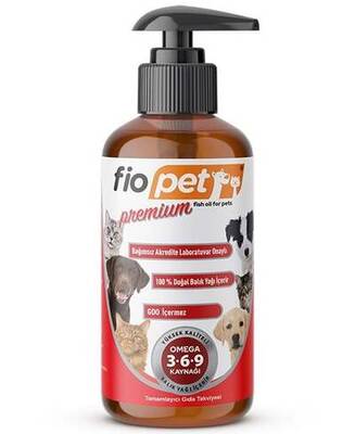 Fiopet Kedi Ve Köpek Premium Balık Yağı 100 Ml