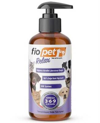 Fiopet Kedi Ve Köpek Relax Balık Yağı 65 Ml