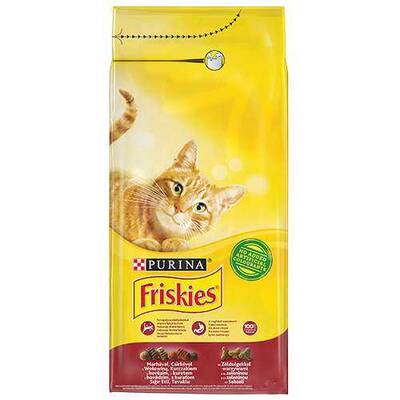 Friskies Adult Et Tavuk ve Sebzeli Yetişkin Kedi Maması 1.7 Kg