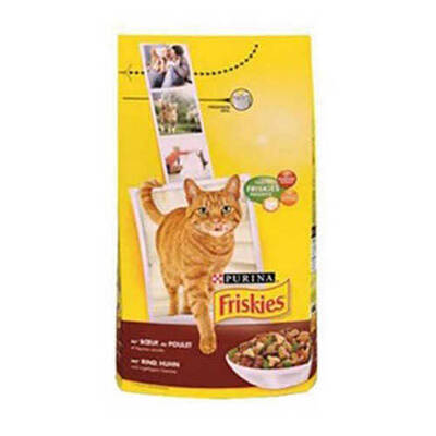 Friskies Etli Tavuklu Ve Sebzeli Yetişkin Kedi Maması 10 Kg