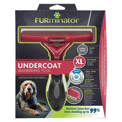 Furminator Uzun Tüylü Köpek Tüy Toplayıcı Tarak Long Hair XLarge