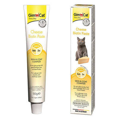 Gimcat Cheese Paste Biotinli Kedi Macunu 50 Gr