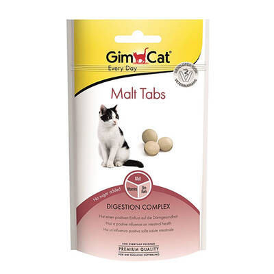 Gimcat Malt Tabs Kedi Ödül Tableti 40 Gr