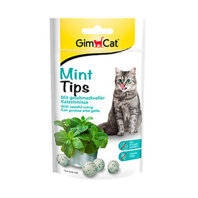 GimCat Mint Tips Ödül Tableti 40gr