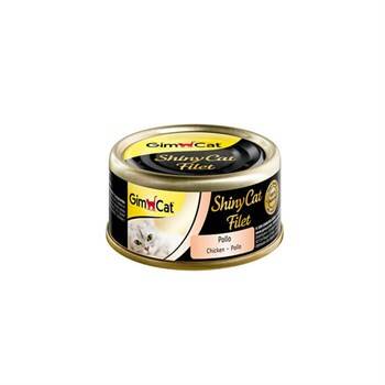 Gimcat Shinycat Kıyılmış Fileto Tavuklu Yetişkin Kedi Konservesi 70 Gr