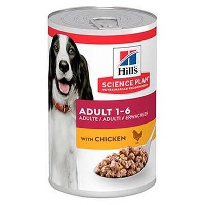 Hills Adult Tavuklu Yetişkin KonserveKöpek Maması 370 Gr