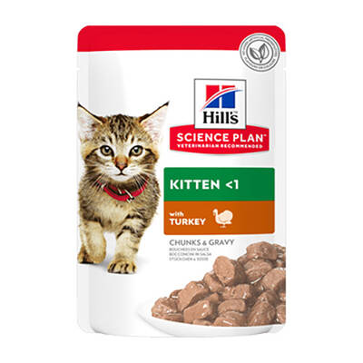 Hills Kitten Hindili Pouch Yavru Kedi Konservesi 85 Gr