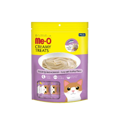 Meo Creamy Deniz Tarağı & Ton Balığı Kedi Ödülü 20x15 Gr