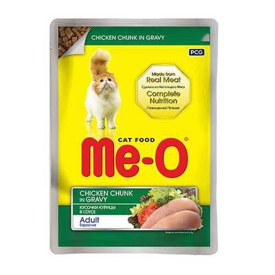 Meo Tavuklu Kedi Pouch Konservesi 12x80 Gr