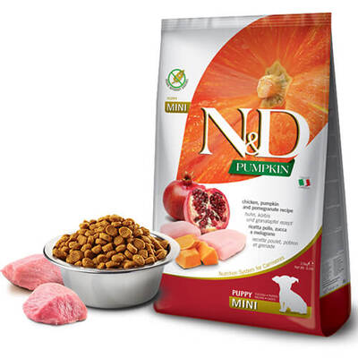 ND Pumpkin Tavuk ve Narlı Mini Yavru Köpek Maması 2,5 Kg