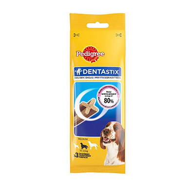 Pedigree Dentastix Medium Orta Irk Köpek Ödülü 3 Lü 77 Gr