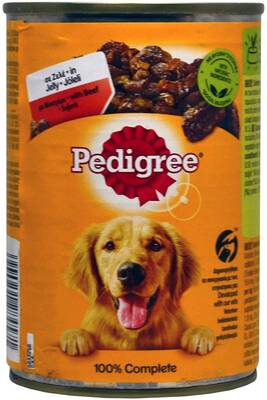 Pedigree Biftekli Yetişkin Köpek Konservesi 400 gr