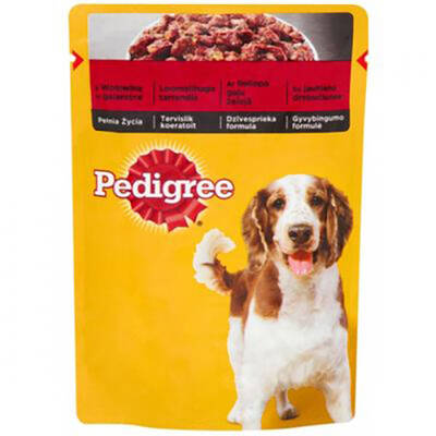 Pedigree Sığır Etli Konserve Yetişkin Köpek Maması 100 gr