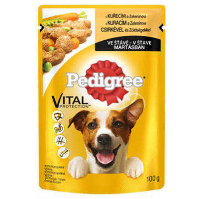 Pedigree Yetişkin Köpek Tavuklu Pouch 100 Gr