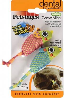 Petstages Catnipli 2li Fare Kedi Oyuncağı 6,5 Cm