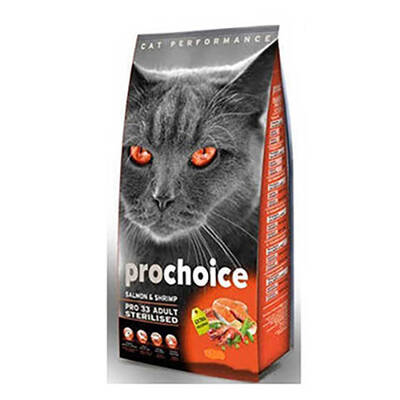 Pro Choice Pro33 Kısırlaştırılmış Somonlu Kedi Maması 2 Kg