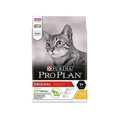 Pro Plan Tavuklu ve Pirinçli Yetişkin Kedi Maması 3 Kg