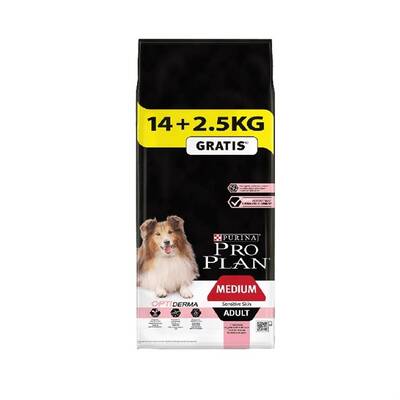 Pro Plan Somonlu Yetişkin Köpek Maması 14 kg+2.5 Kg