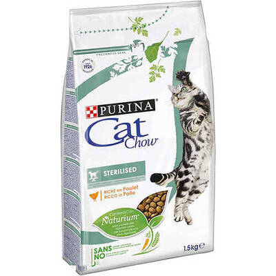 Purina Cat Chow Kısırlaştırılmış Tavuklu YetişkinKedi Maması 15 Kg