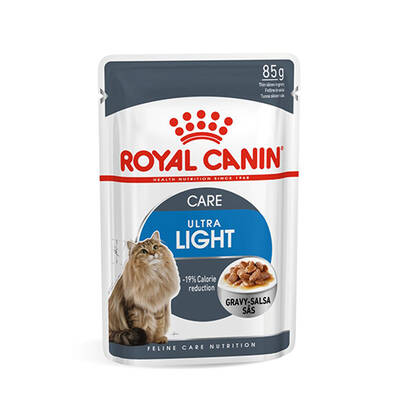 Royal Canin Ultra Light Gravy Pouch Diyet Kedi Maması 85 Gr