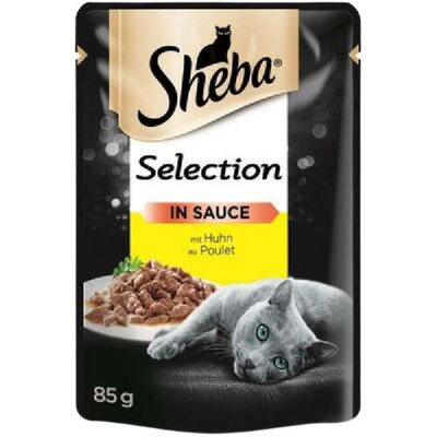 Sheba Tavuk Etli Pouch Kedi Yaş Maması 85 Gr