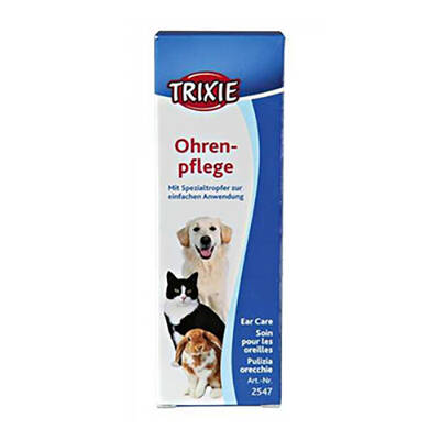 Trixie Kedi Köpek Tavşan Kulak Bakım Damlası, 50mll