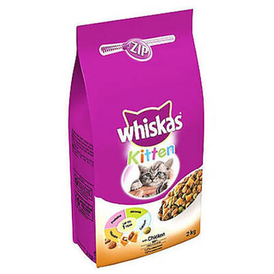 Whiskas Junior Tavuklu Yavru Kedi Mamasi 2 Kg