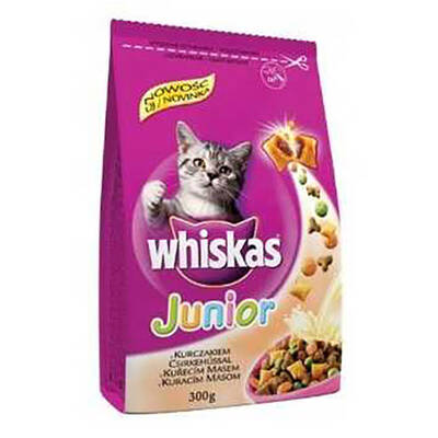 Whiskas Junior Tavuklu Yavru Kedi Mamasi 300 Gr